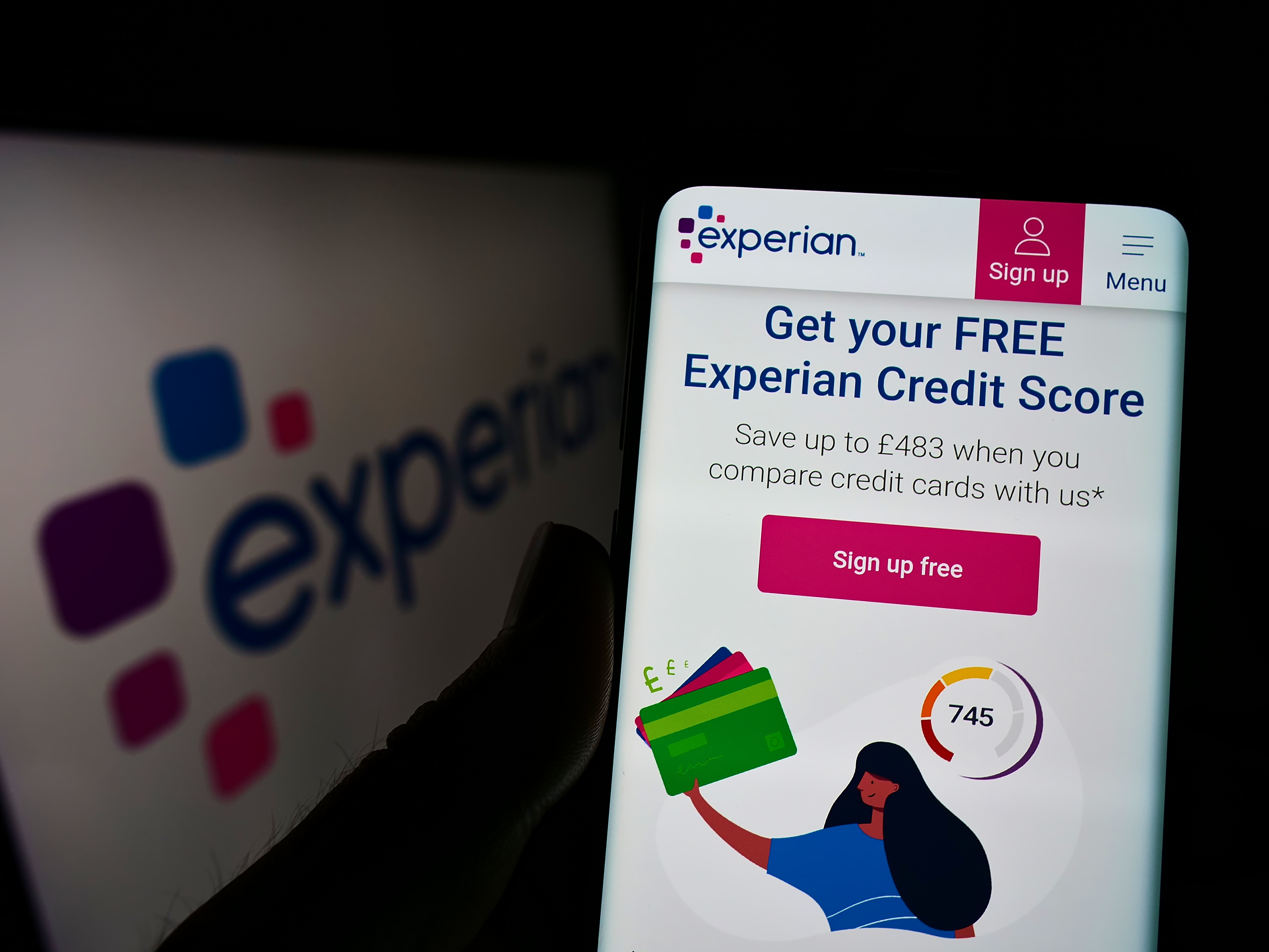 Experian business credit score vs. Equifax